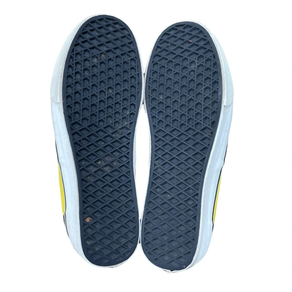 Vans Era Pro Low Top Mens Off The Wall Canvas Black and Yellow Sneakers Size 9 - Picture 8 of 9